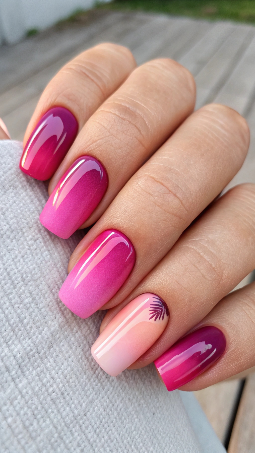"Sunset Gradient Glow"