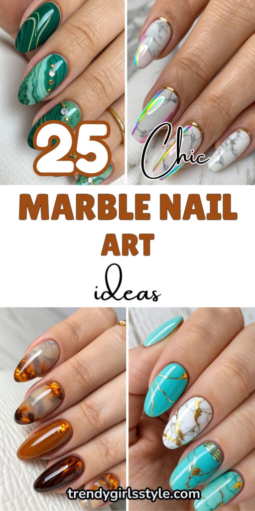 25 Chic Marble Nail Art Ideas That Scream Luxury and Style!