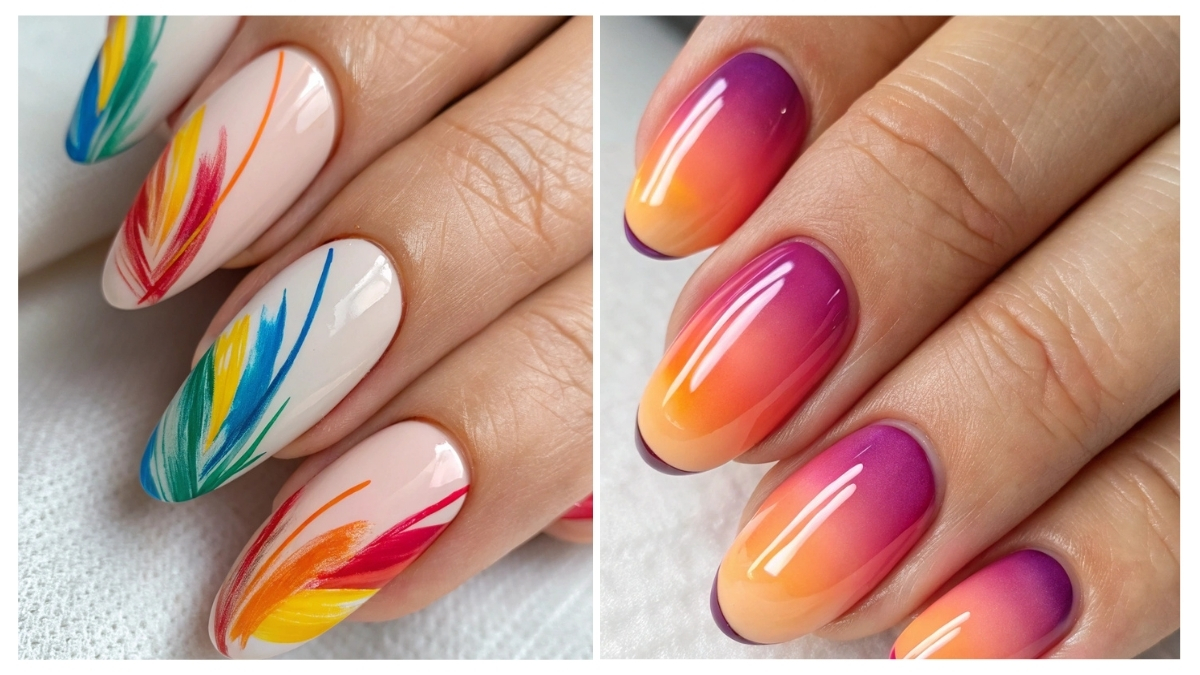 25 Vibrant Colored French Tip Nails Ideas to Nail Every Trend! (1)