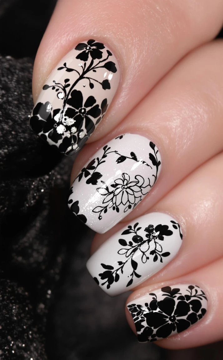 Bold Floral Stamps with a Luxe Twist