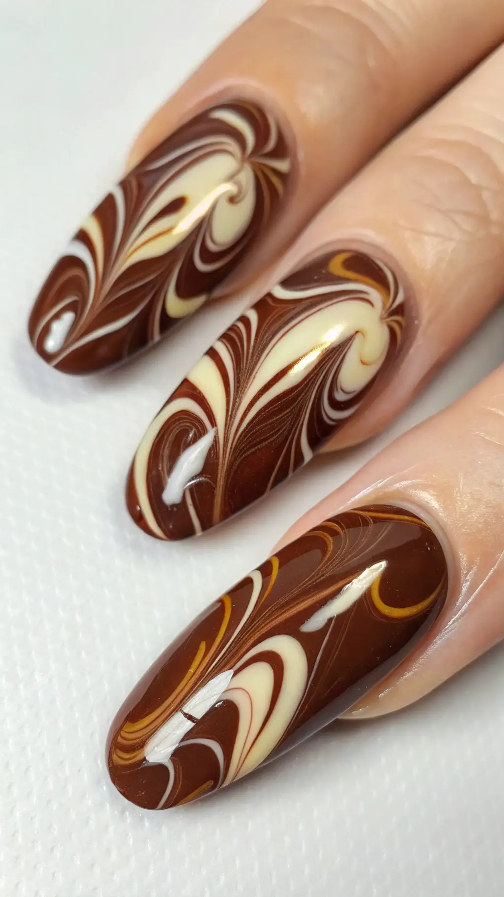 Chocolate Marble Swirl