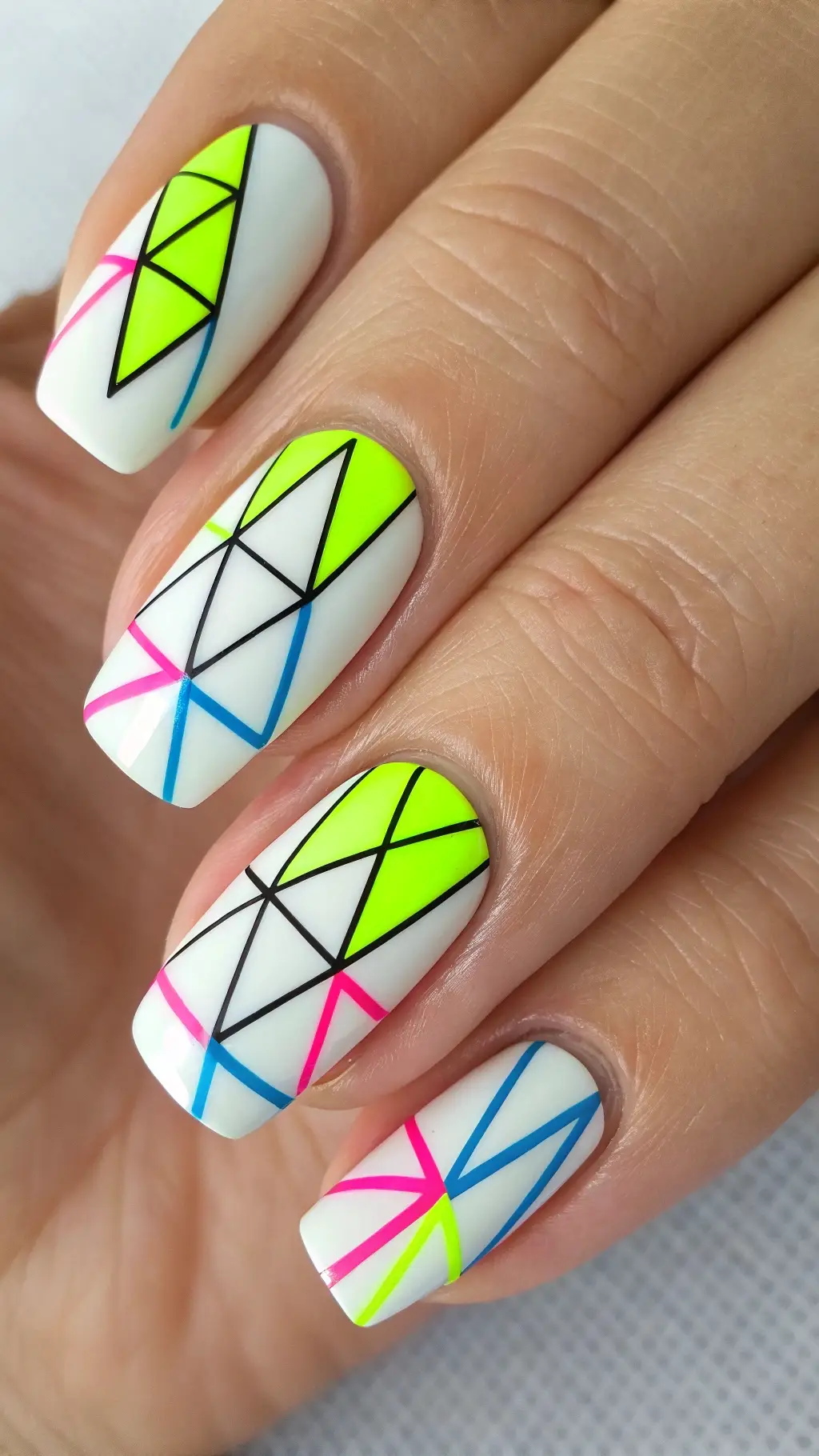 Electric Geometric Lines