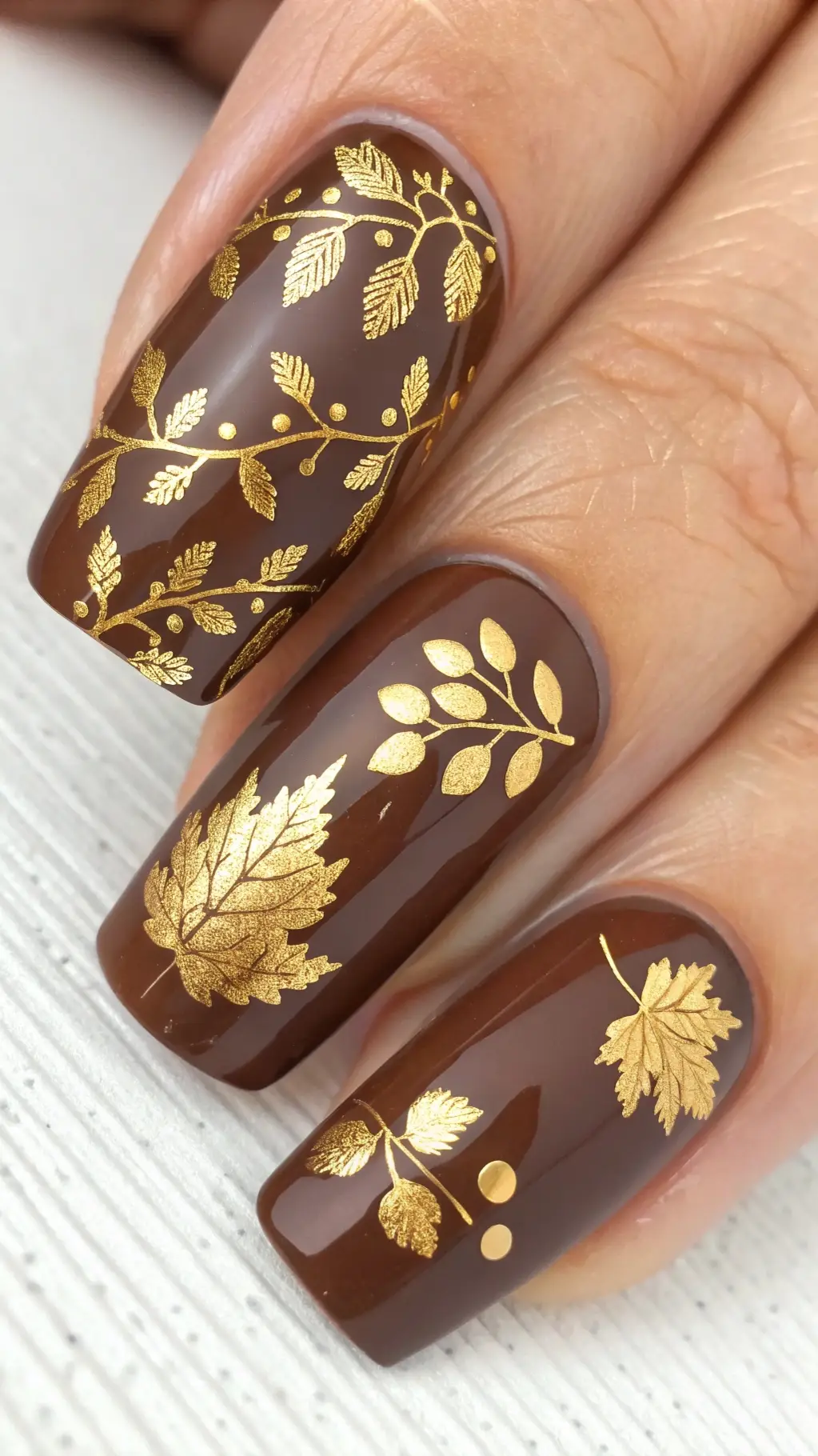 Gold Leaf Accent