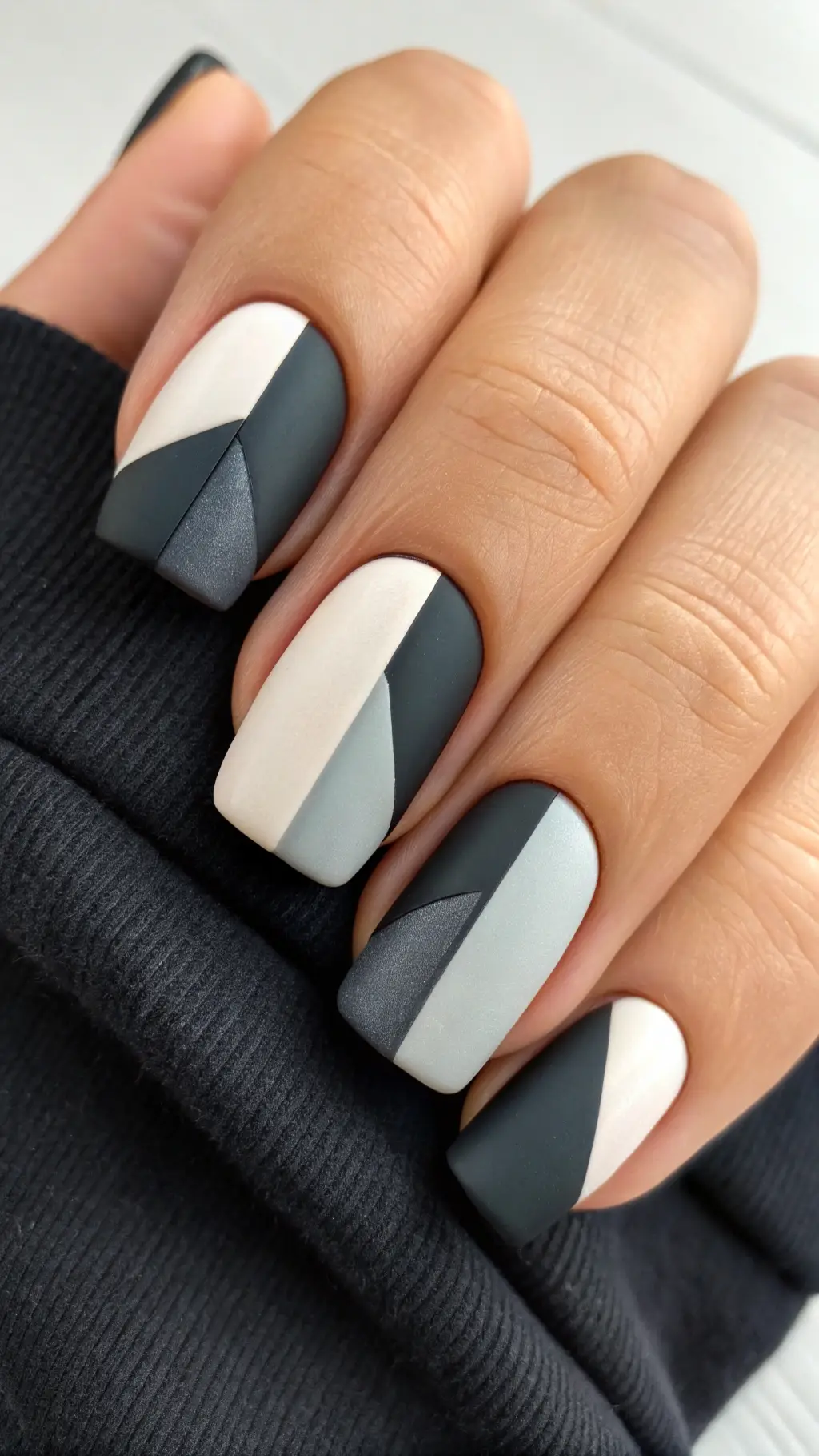 Monochrome Matte Blocking