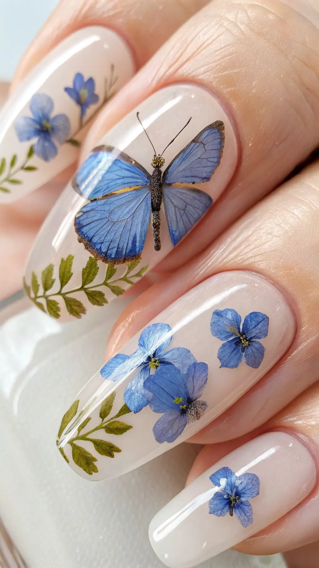 Pressed Flower Wings