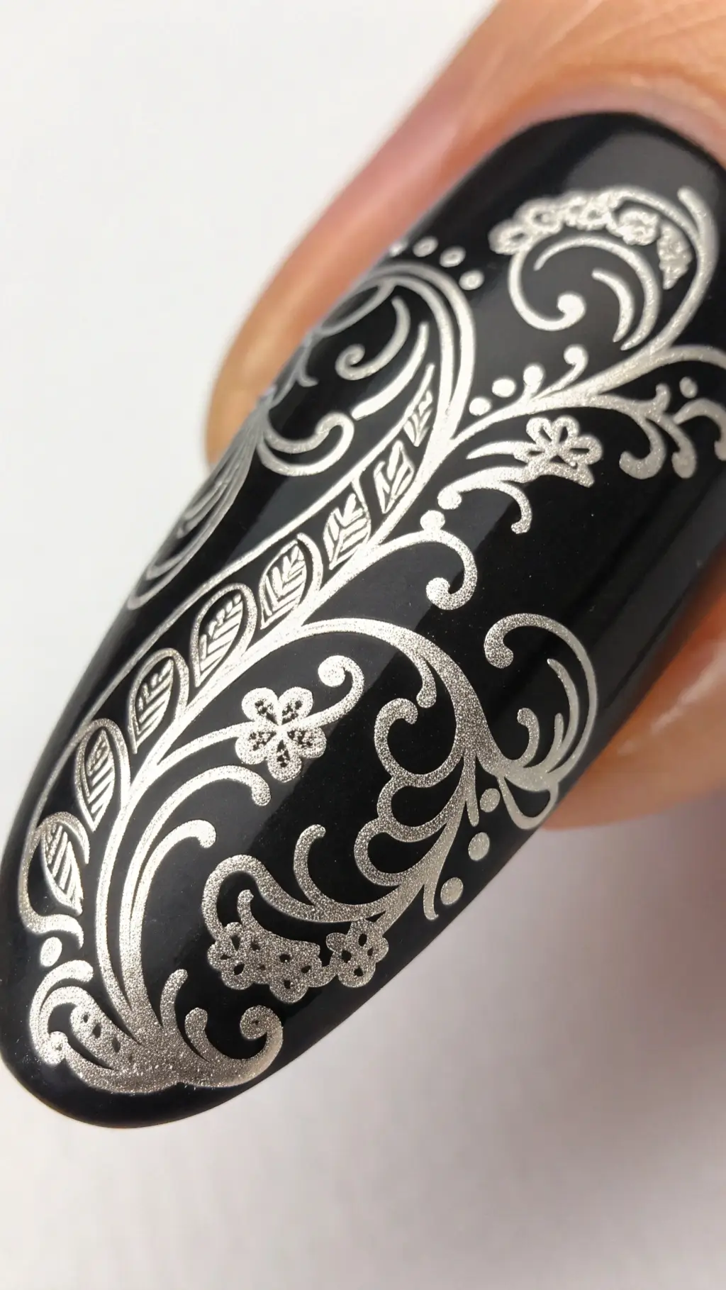 Silver Filigree Overlay