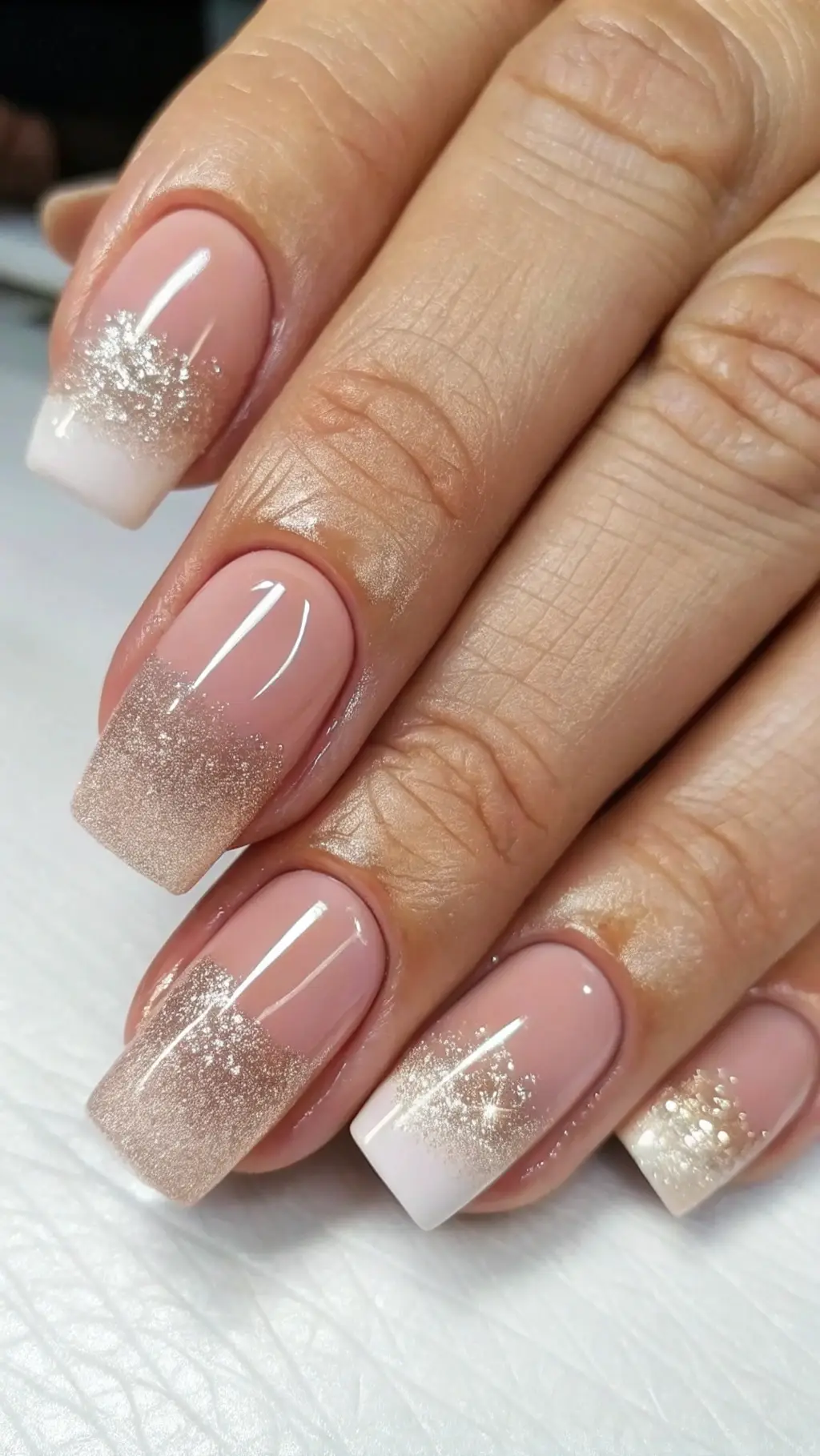 Subtle Shimmer Ombre