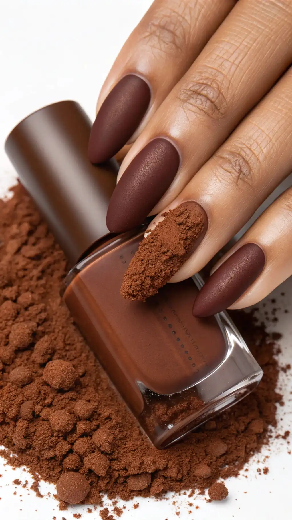 Velvet Texture Brown