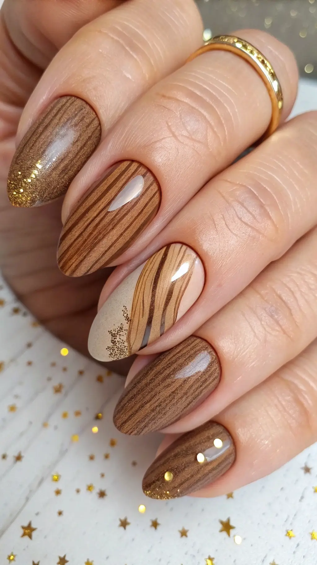 Wood Grain Illusion