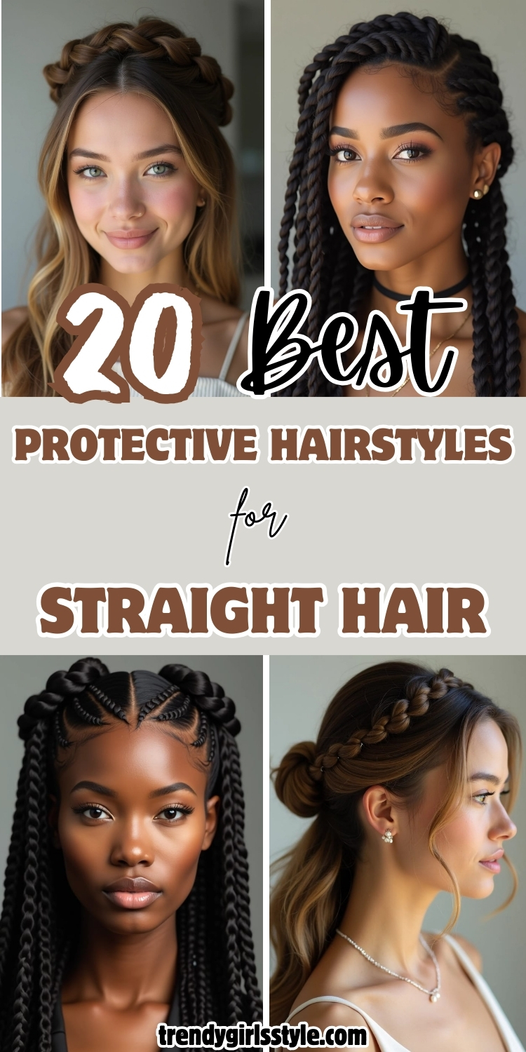 20 Best Protective Hairstyles for Straight Hair