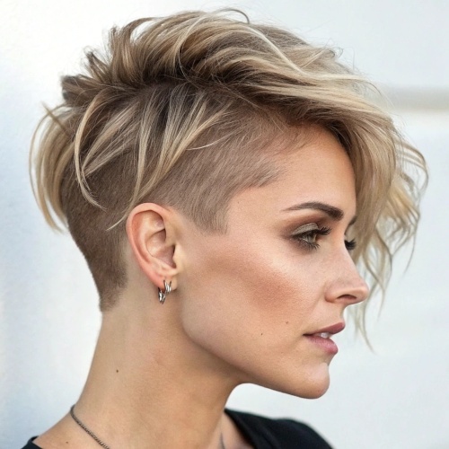The Side Swept Shave