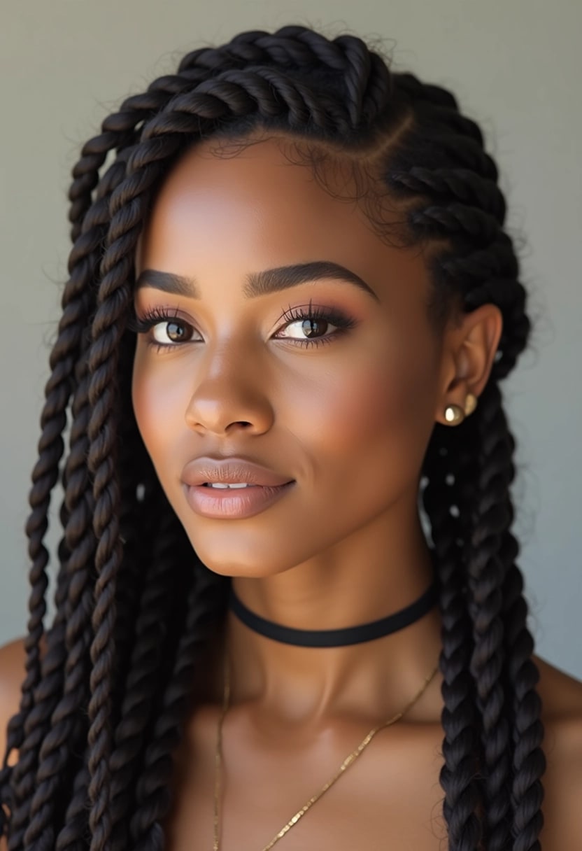 Double Dutch Braids