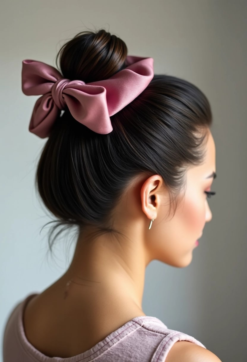 Low Bubble Ponytail