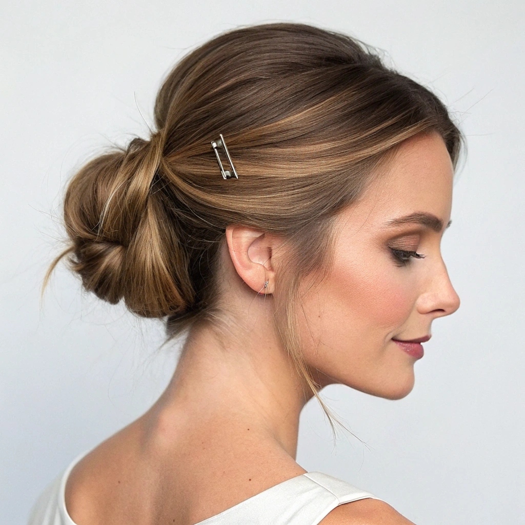 Half-Up, Half-Down – Polished and Versatile
