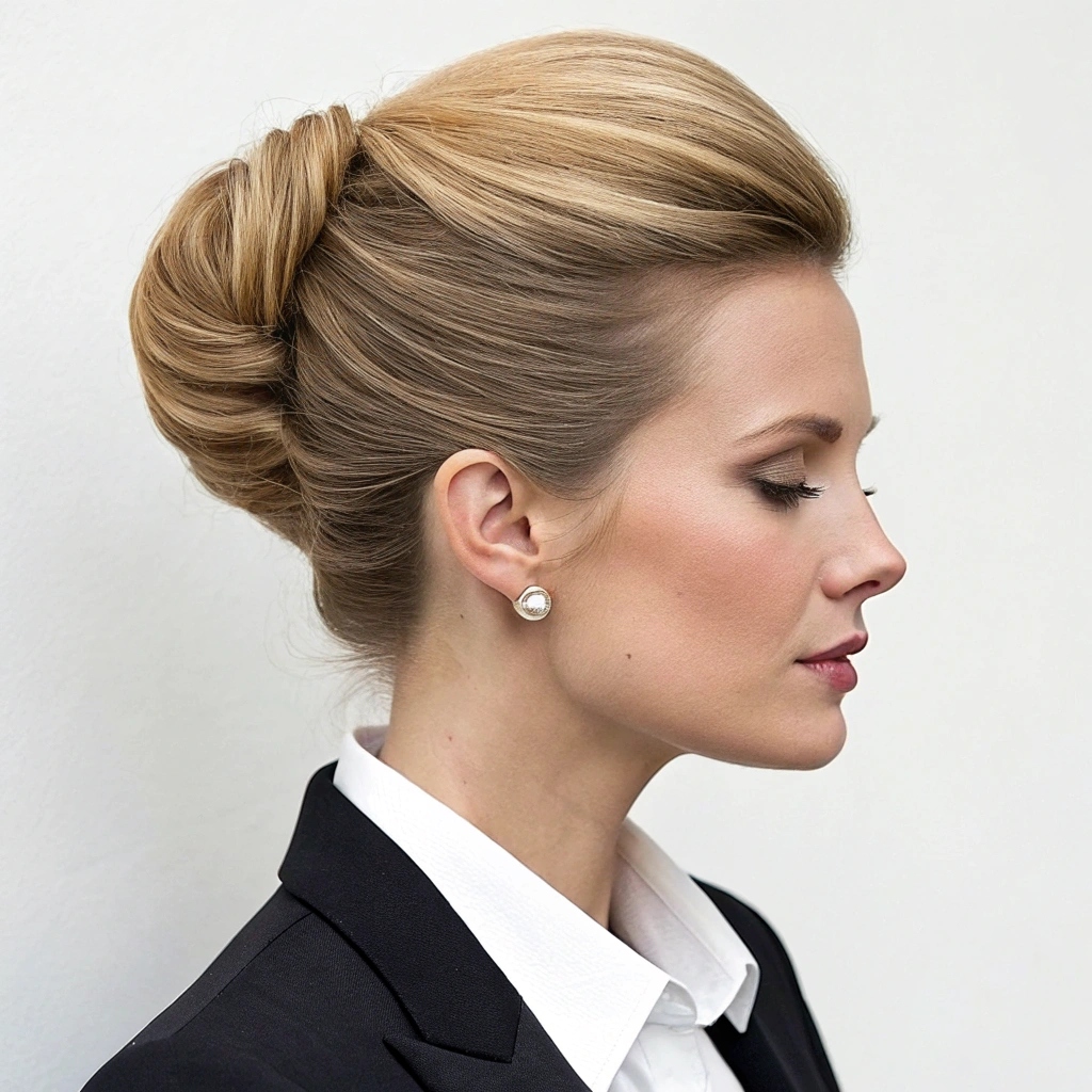 The Elegant French Twist – Refined and Timeless
