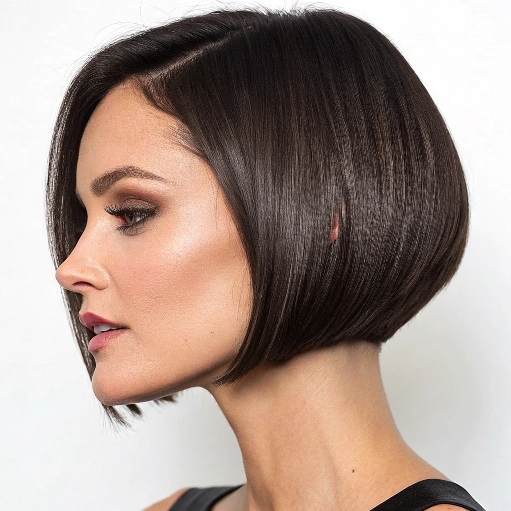 The Structured Bob – Minimalist and Impactful
