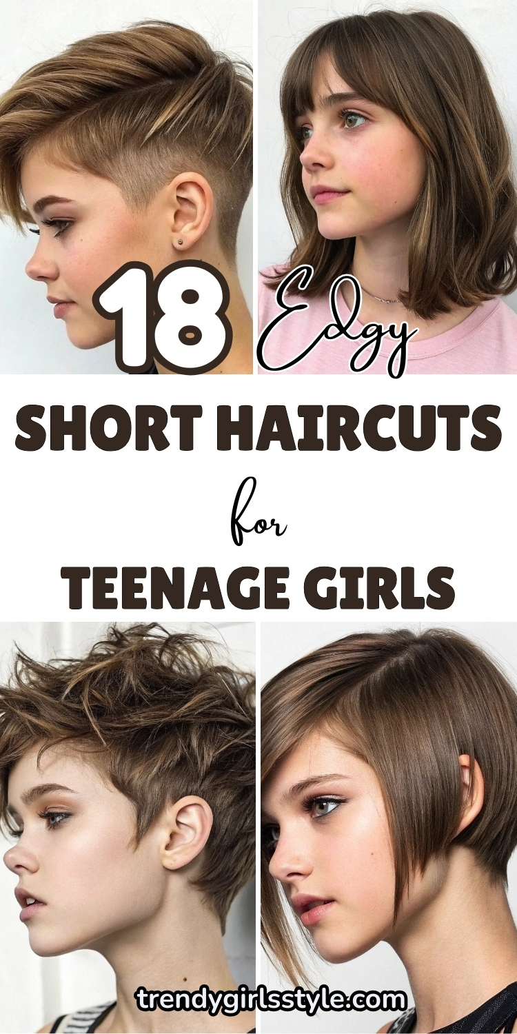 18 Edgy Short Haircuts for Teenage Girls