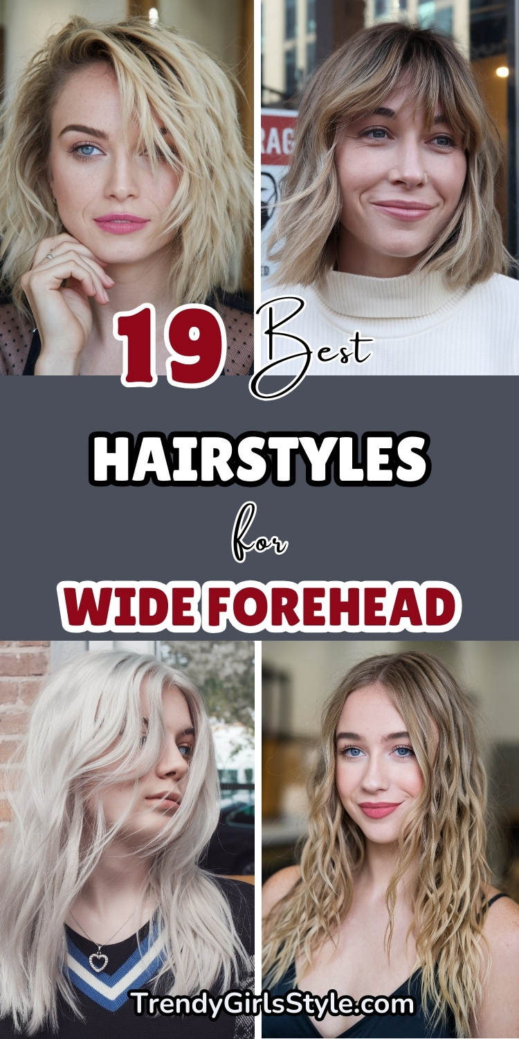 Best Hairstyles for Wide Forehead That Transform Your Look