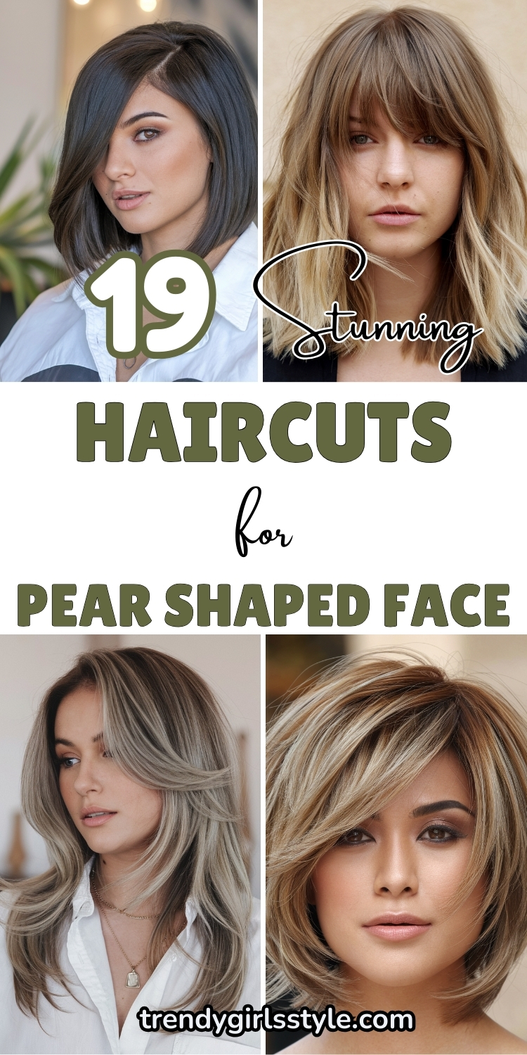 19 Stunning Haircuts For Pear Shaped Face
