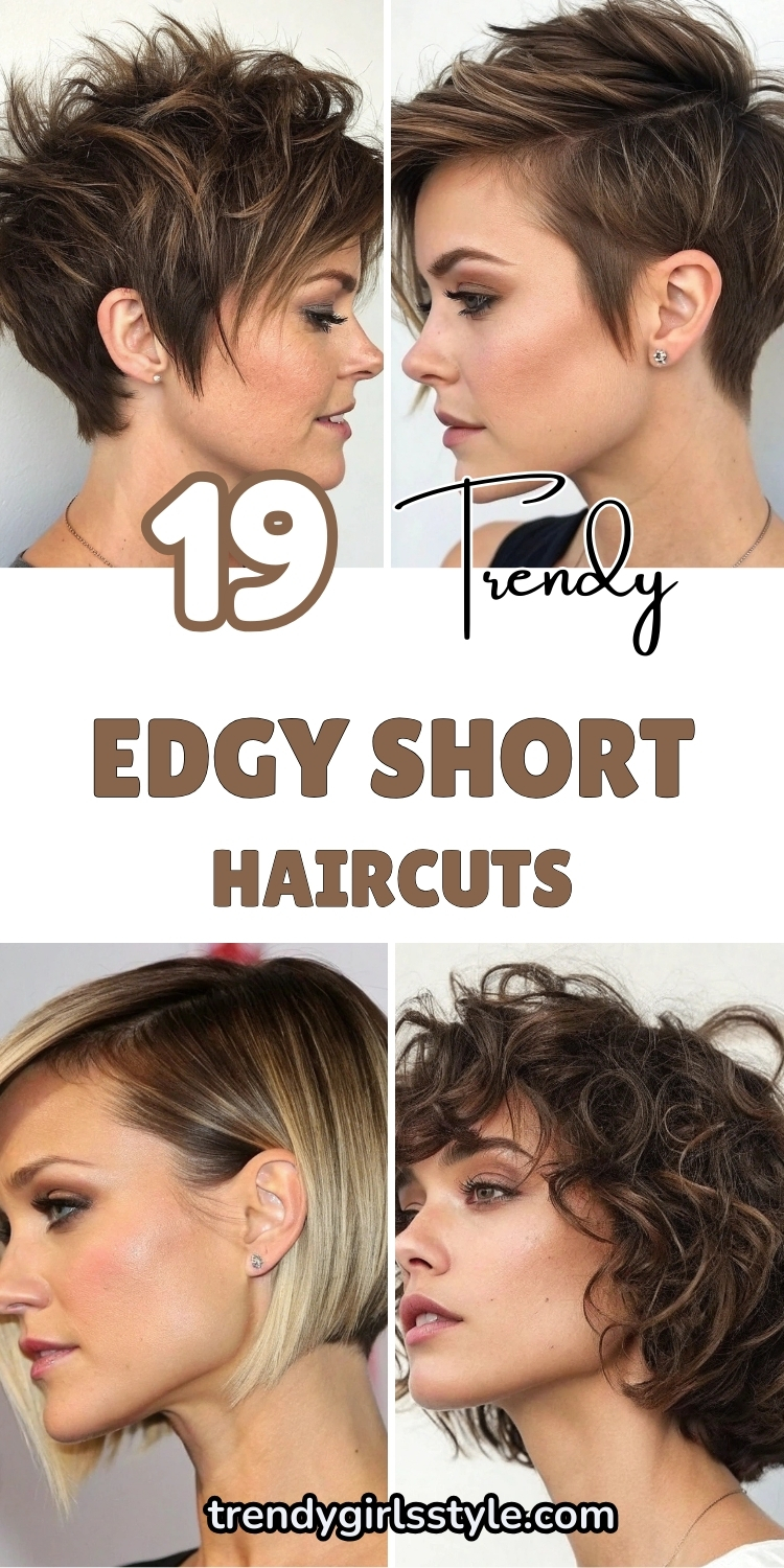 19 Trendy Edgy Short Haircuts