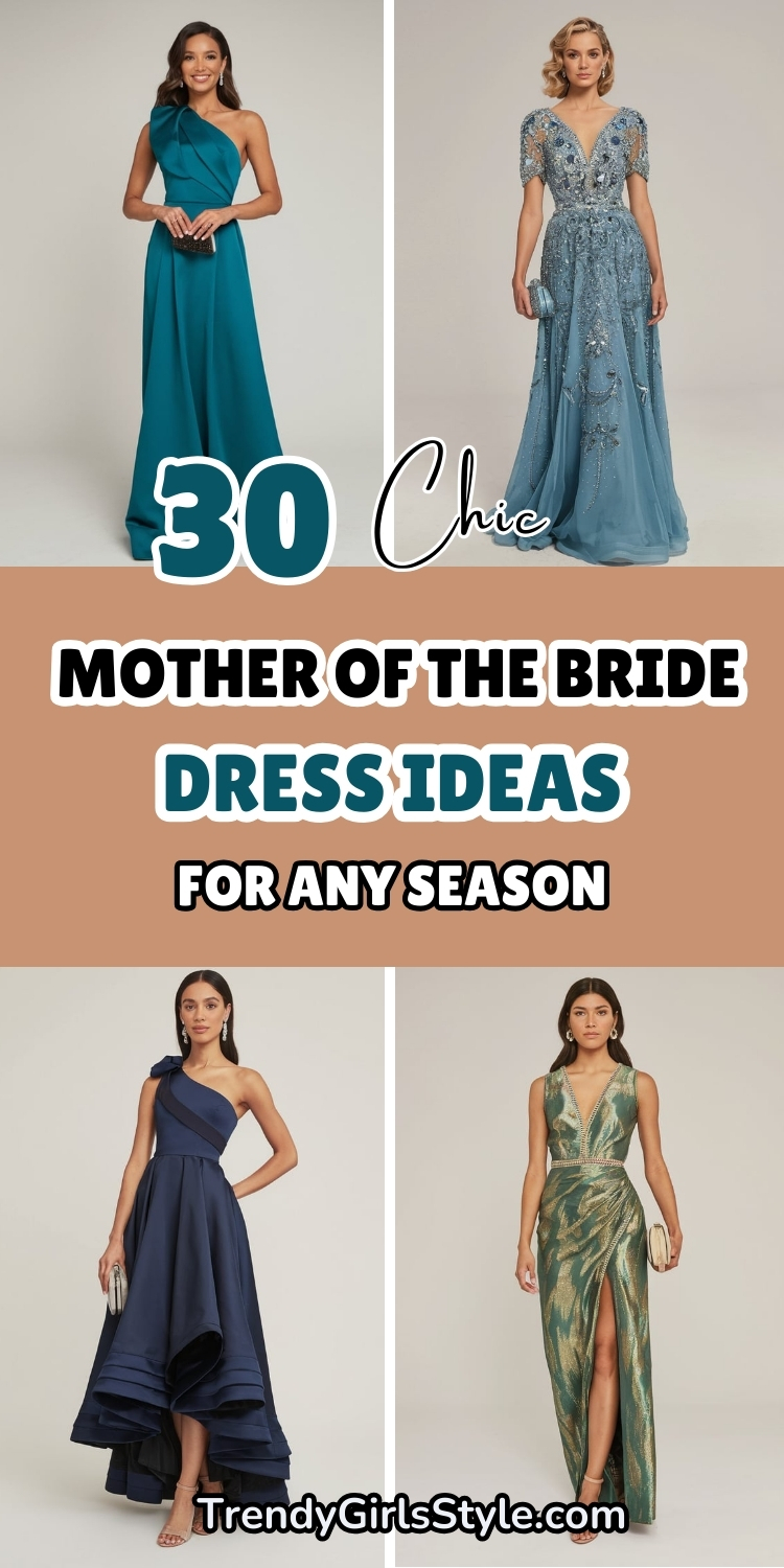 30 Chic Dresses Ideas for Mother of the Bride for Any Season