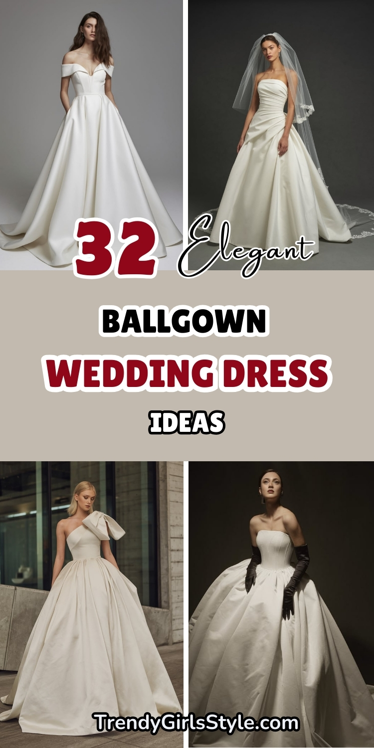 32 Elegant Ballgown Wedding Dresses Ideas to Steal the Spotlight