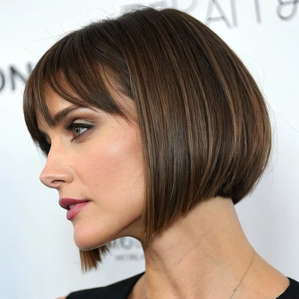 Bold Angular Fringe Bob