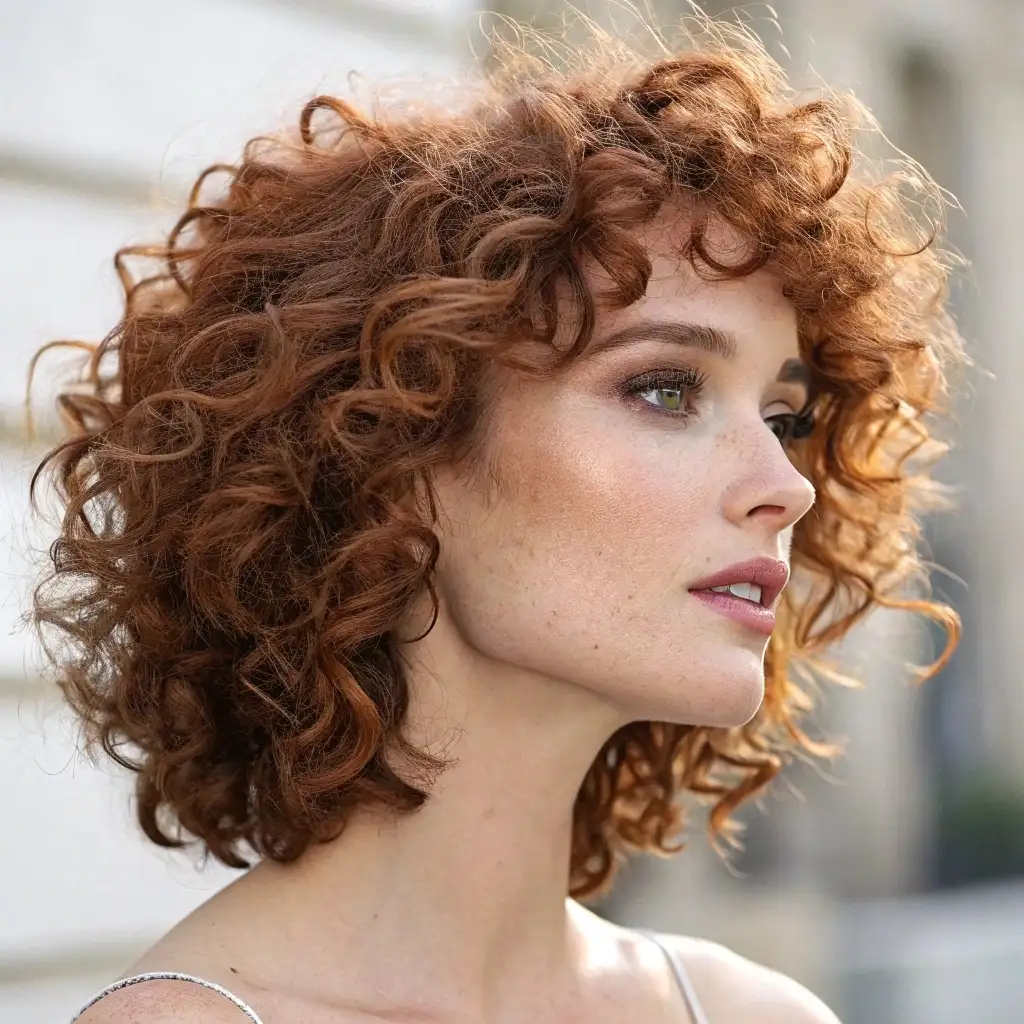 Curly and Confident: Short Layered Hairstyles That Elevate Natural Curls