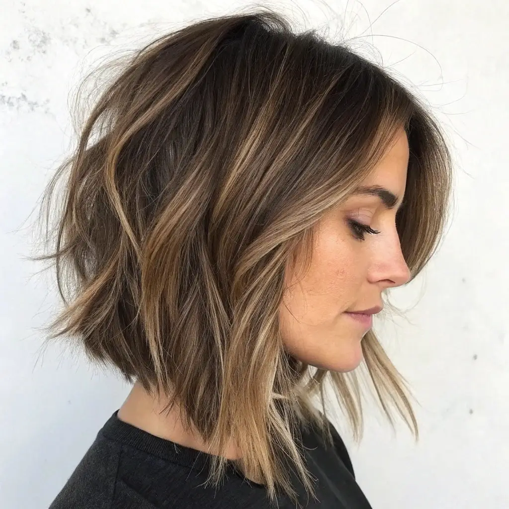 Edgy Layered Lob
