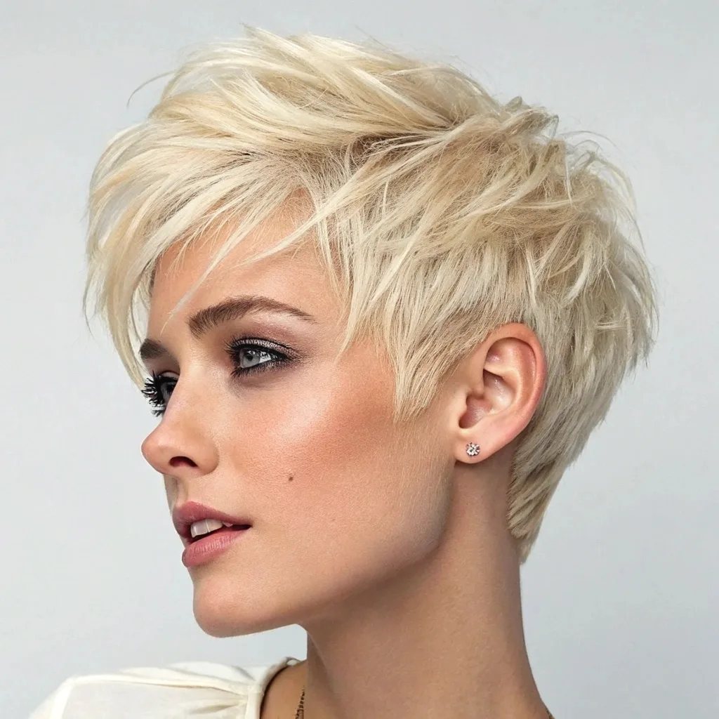 Effortlessly Stylish Short Layered Blonde Hairstyles Perfect for Any Season