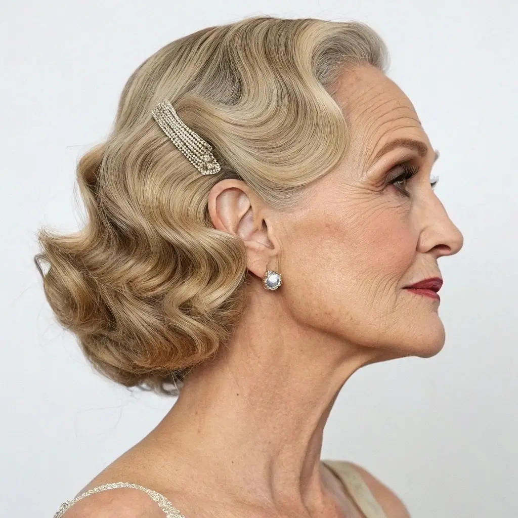 Glamorous Finger Waves