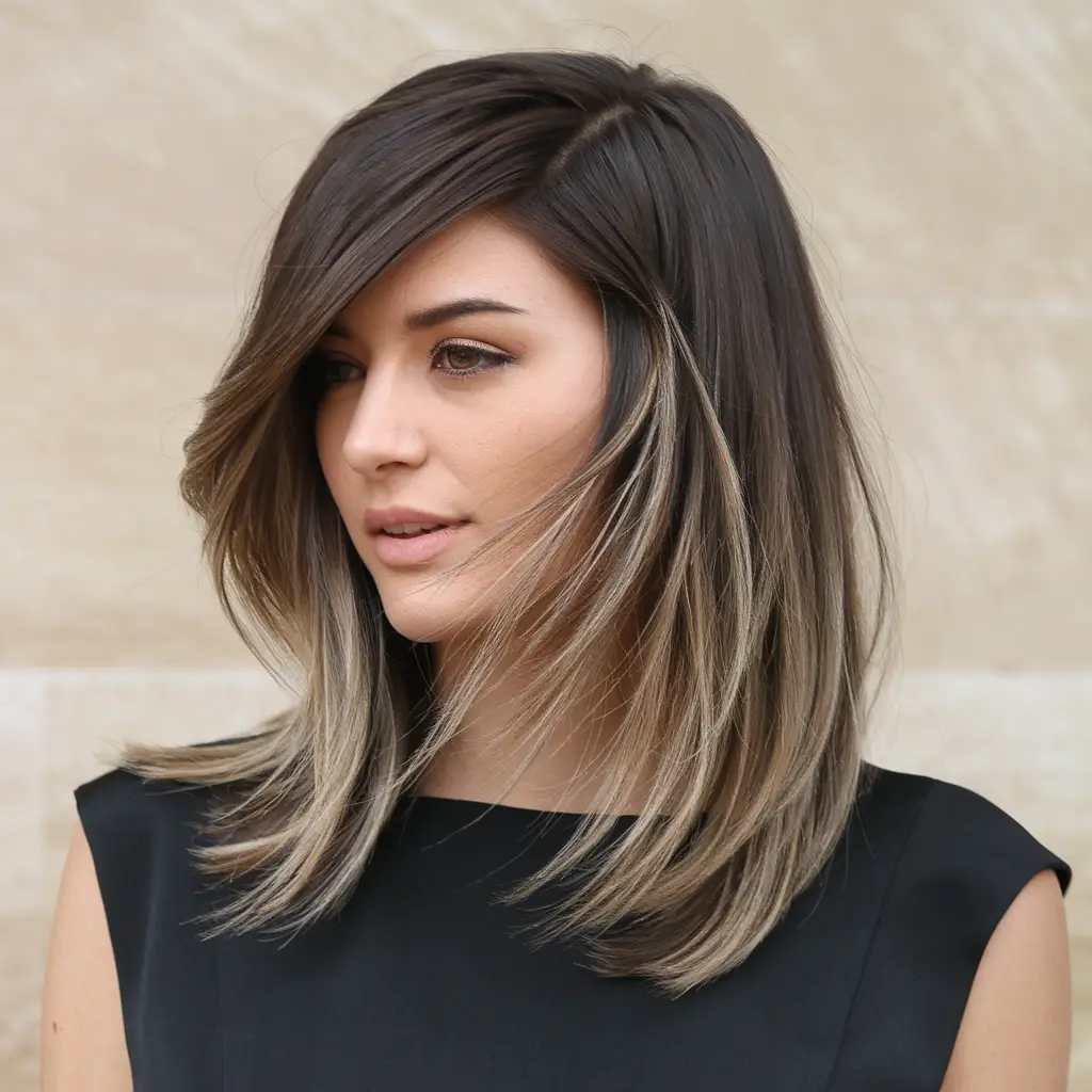 Layered Side Part