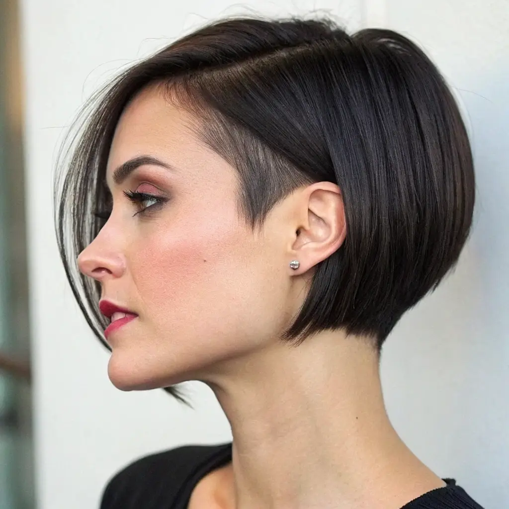 One-Sided Undercut Bob