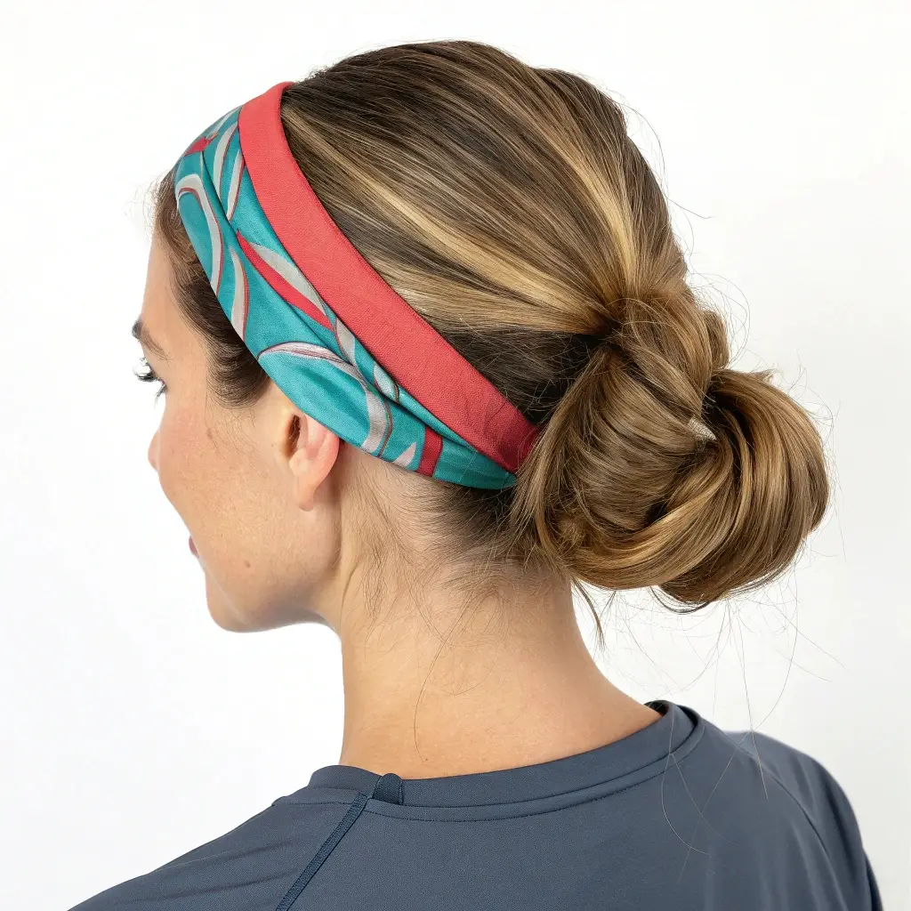Rolled Headband Tuck
