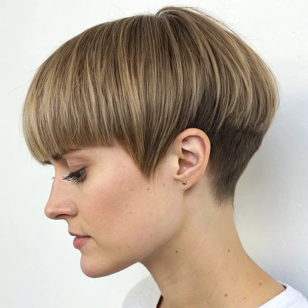 Shaggy Bowl Cut