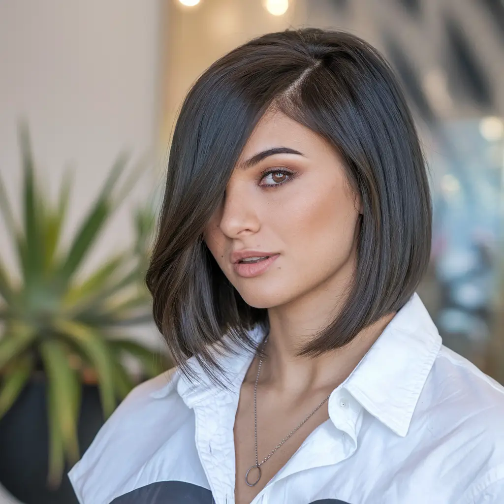 Side-Swept Bob