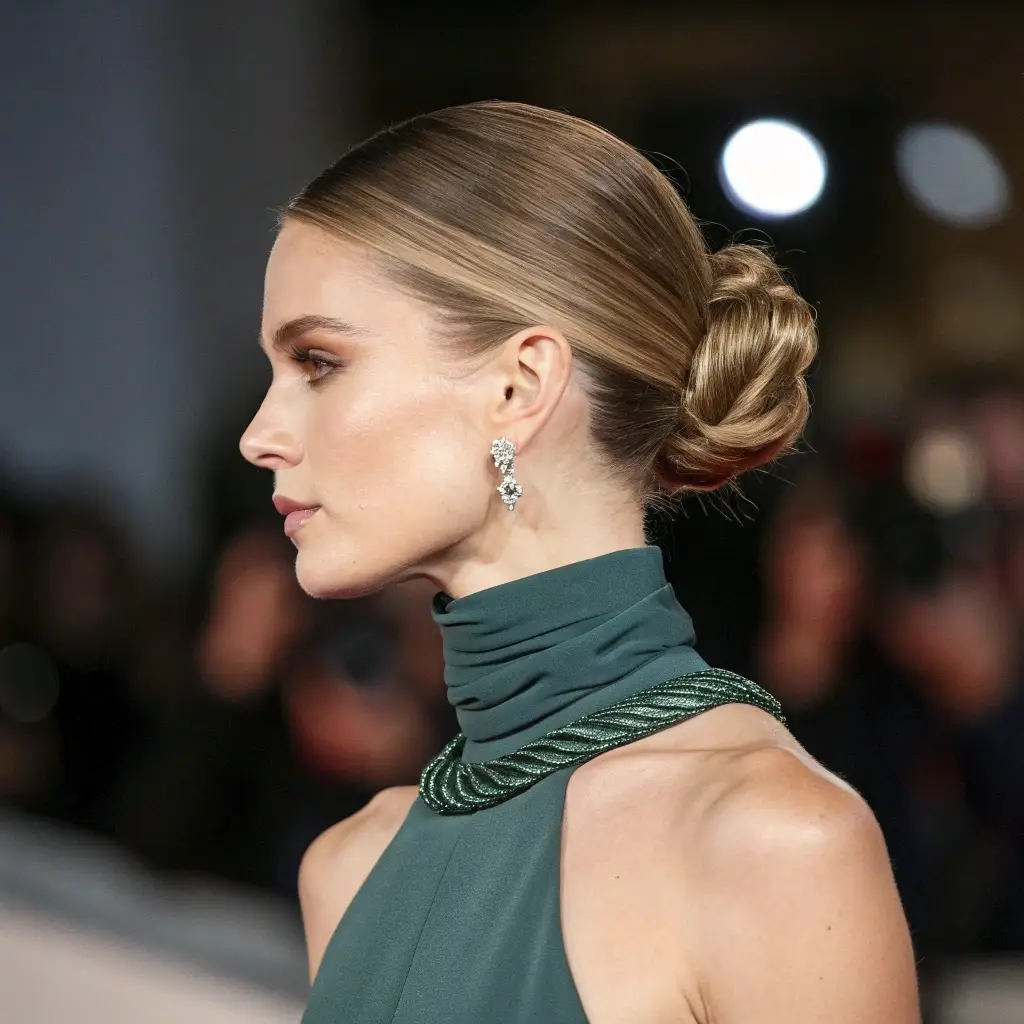 Sleek Low Bun