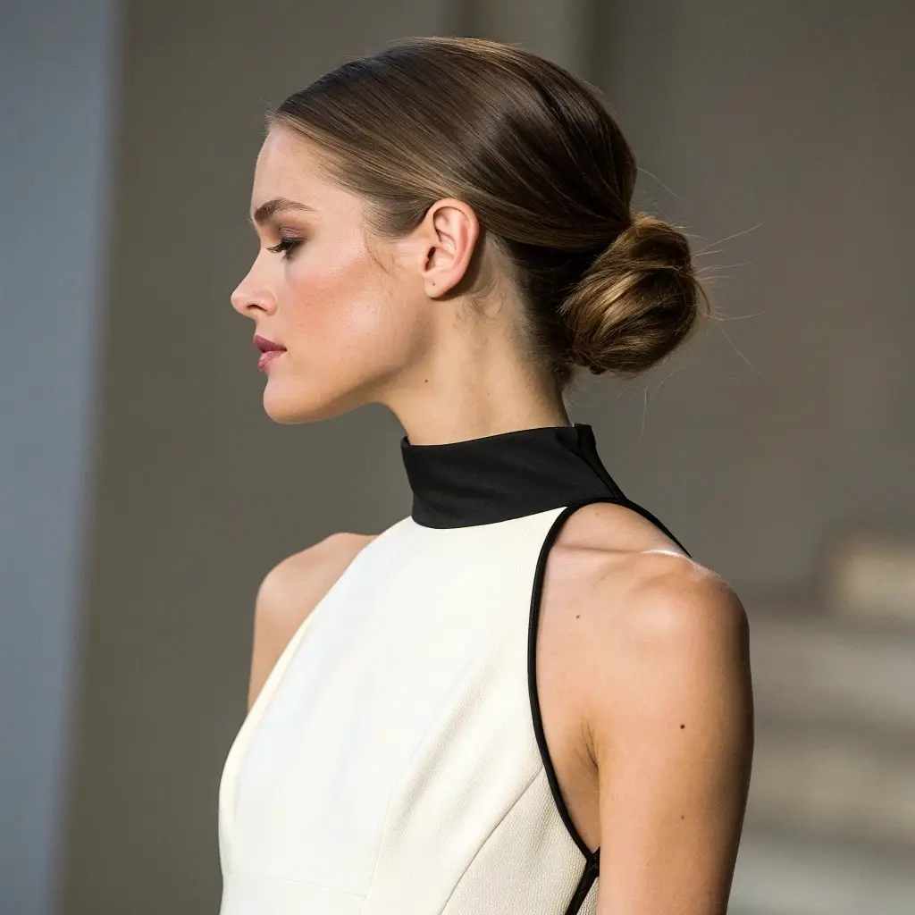 Sleek Low Bun