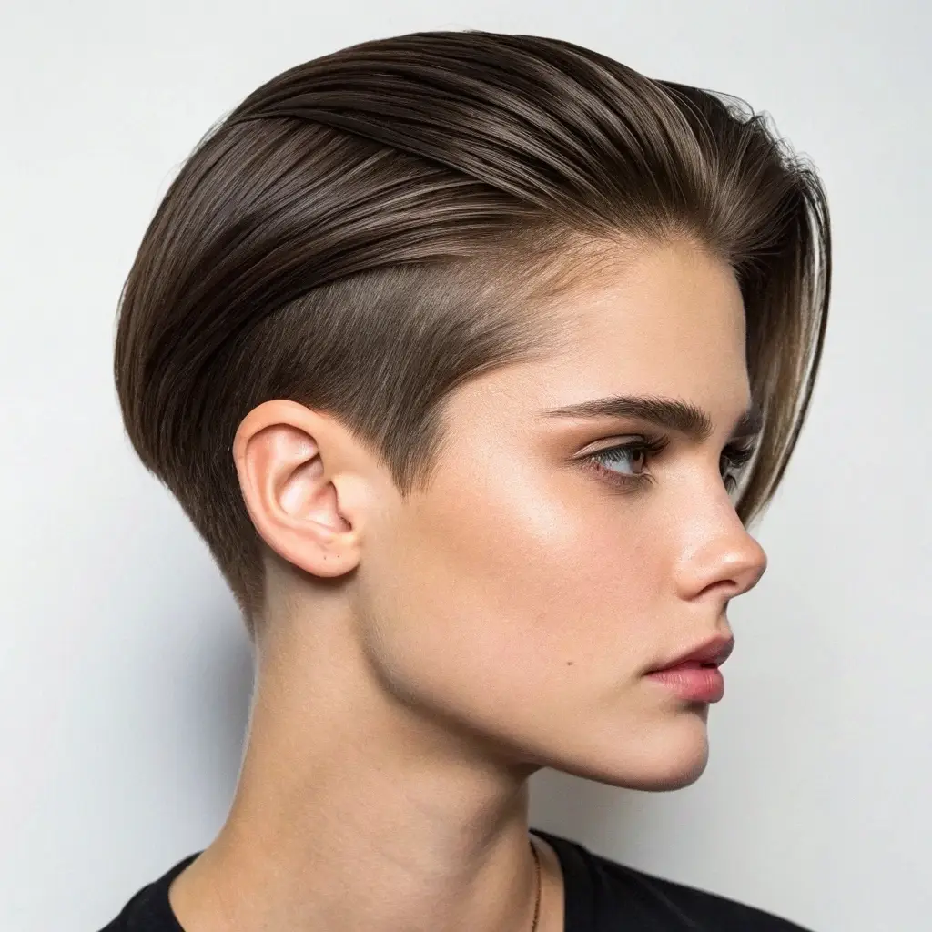 Sleek Side Part