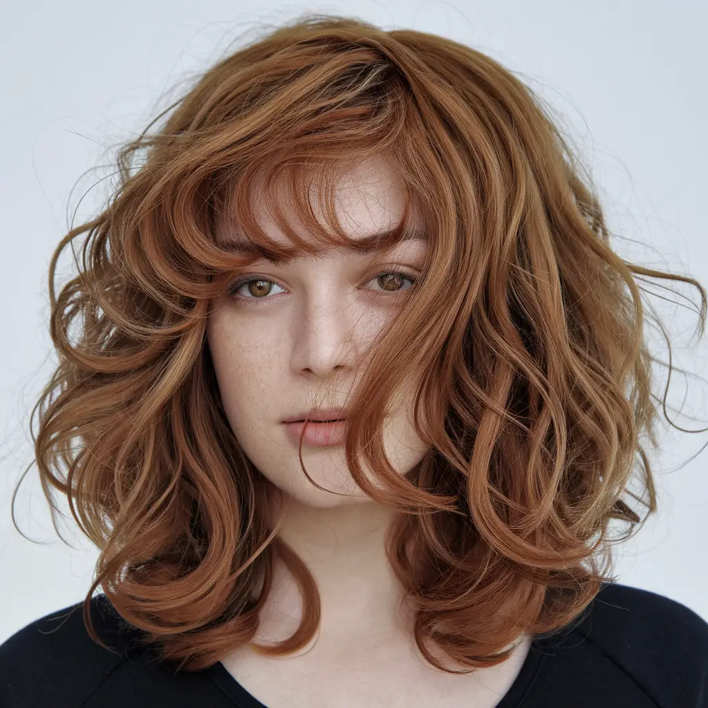 Soft Curls with Layers