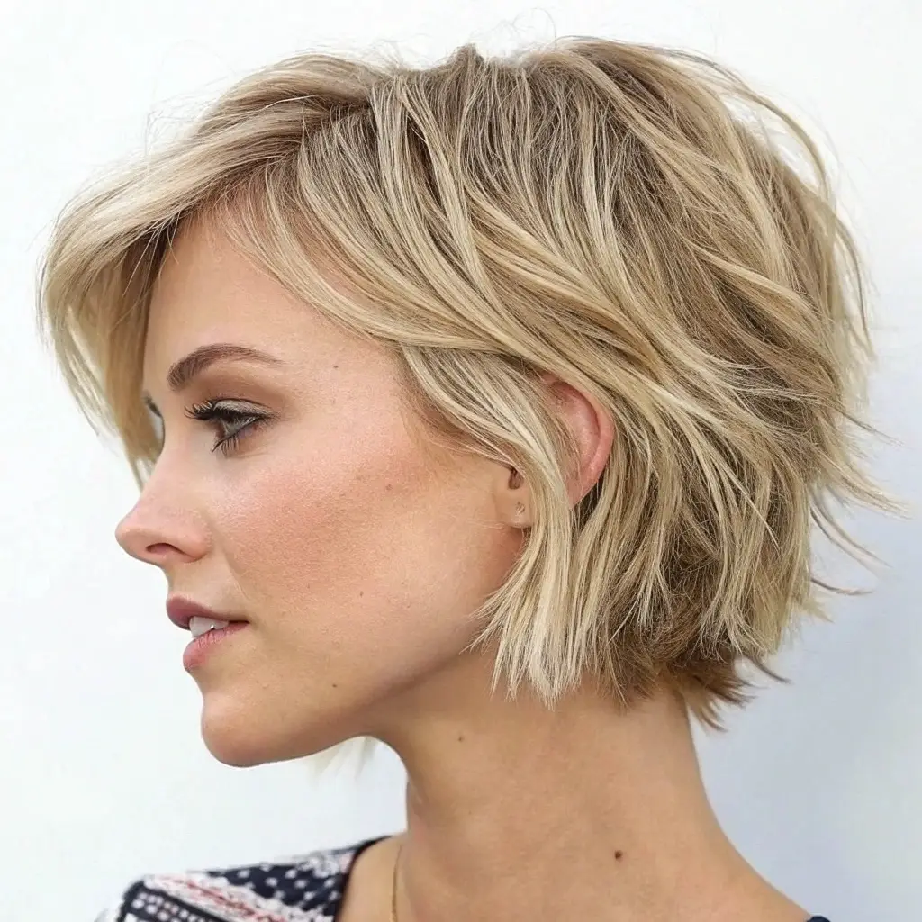 Soft Feathered Asymmetrical Cut