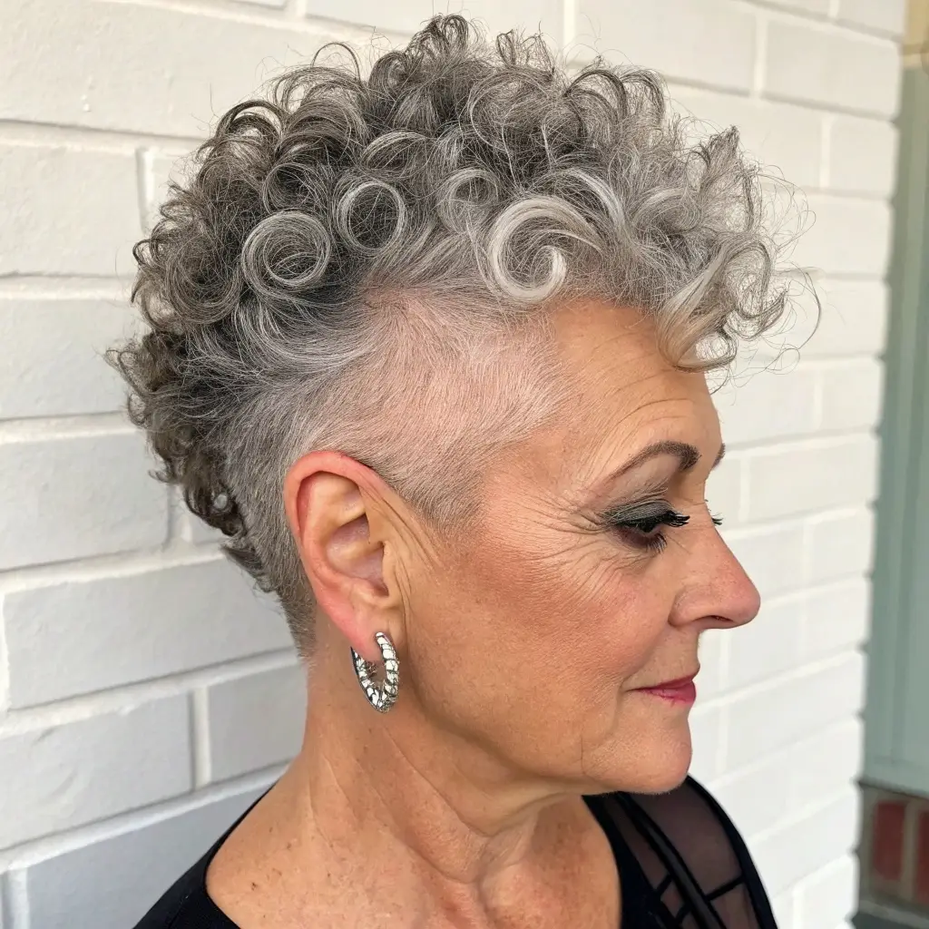 The Curly Mohawk