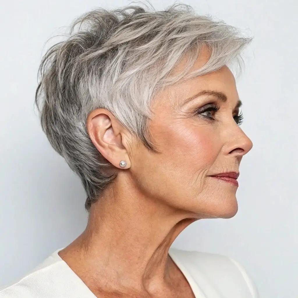 The Side-Swept Pixie