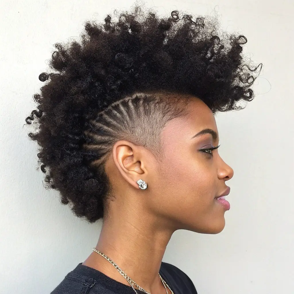 Twist-Out Frohawk