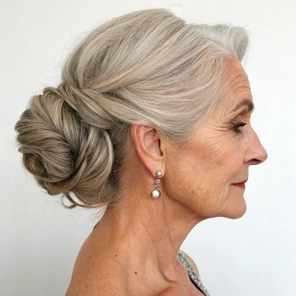 Twisted Side Bun