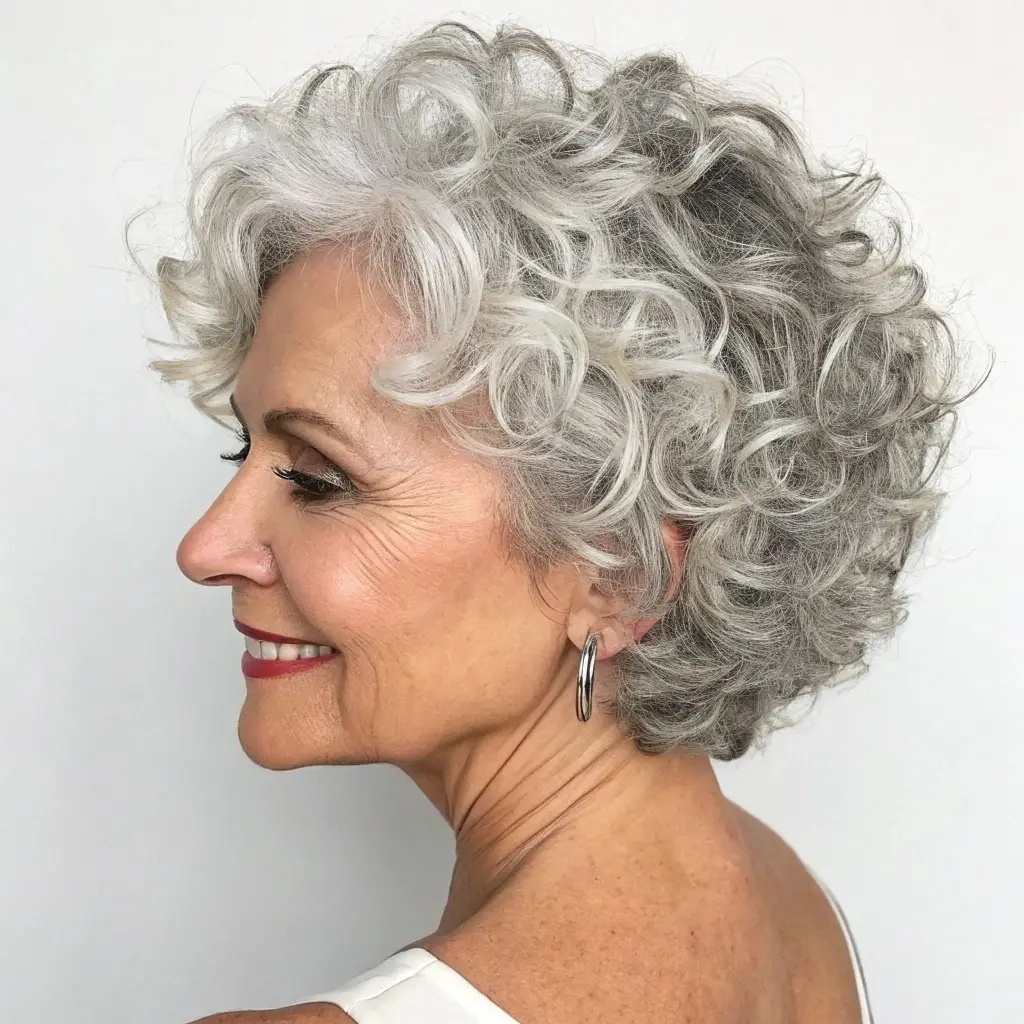 The Short Silver Curls