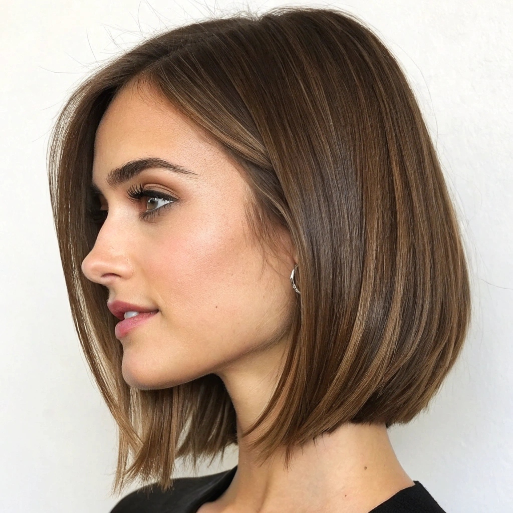 Tucked-In Straight Lob