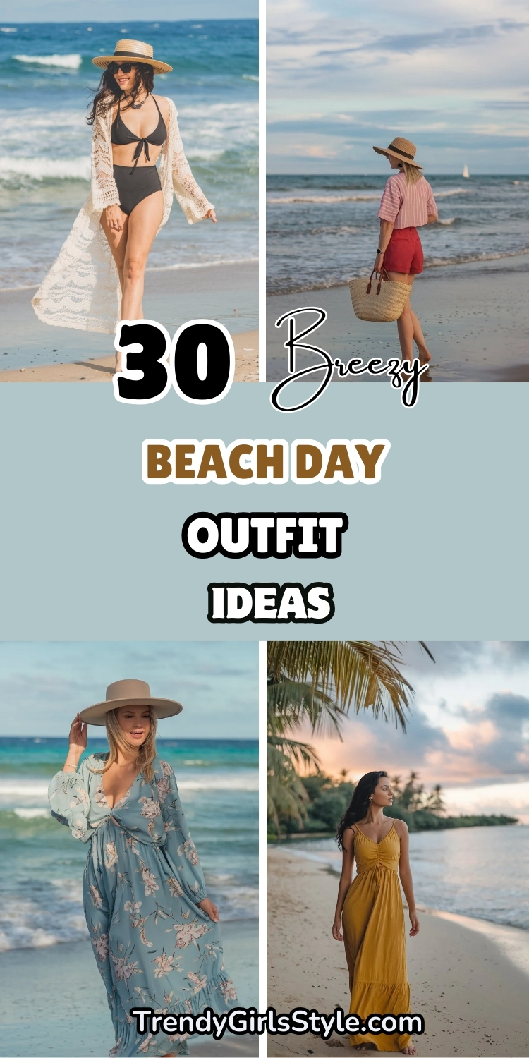 30 Breezy Beach Day Outfit Ideas Your Effortless Summer Style