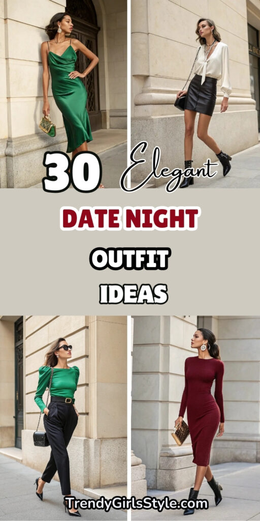 Elegant Outfits for Date Night to Shine with Radiant Charm