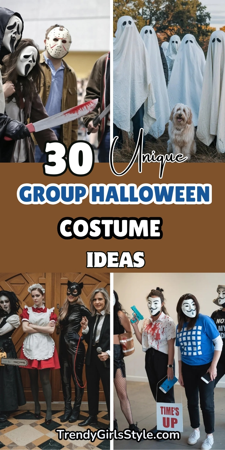 30 Unique Group Halloween Costume Ideas
